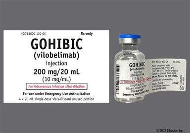 colorless - GOHIBIC 200mg/20mL Solution for Infusion