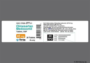 White Oval 42 - Olmesartan Medoxomil 40mg Tablet