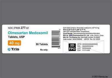 White Oval 42 - Olmesartan Medoxomil 40mg Tablet