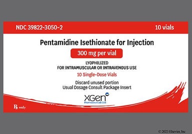 white - Pentamidine 300mg Powder for Injection