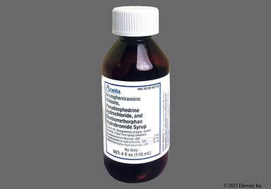 pink - Brompheniramine Mal/Pseudoephedrine HCl/Dextromethorphan HBr 2mg-30mg-10mg/5mL Syrup