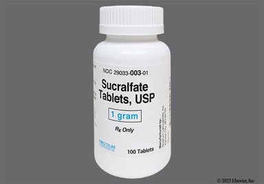 White Oblong N S1 - Sucralfate 1g Tablet