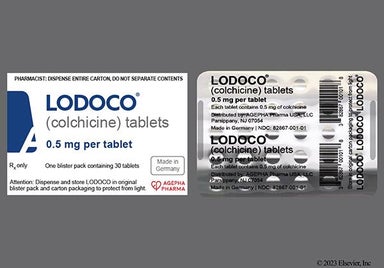 Yellow Round L1 - LODOCO 0.5mg Tablet