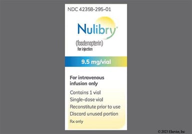 yellow - Nulibry 9.5mg Powder for Injection