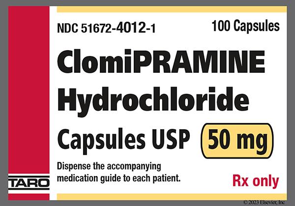 Clomipramine on sale 50 mg
