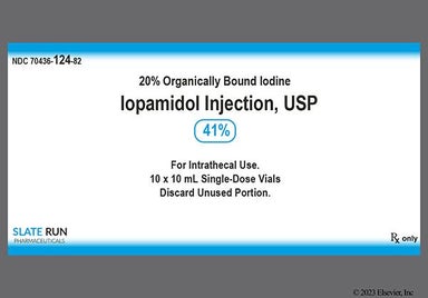 yellow - Iopamidol 41% Solution for Injection