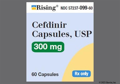 Blue-Green And Purple E99 - Cefdinir 300mg Capsule
