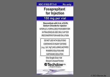 white - Fosaprepitant 150mg Powder for Injection