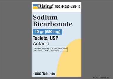 White Round As3 - Sodium Bicarbonate 650mg Tablet