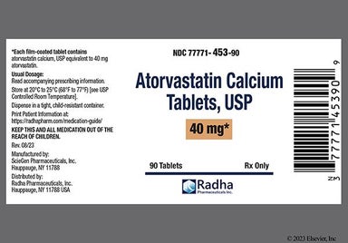 Yellow Oval 154 - Atorvastatin Calcium 40mg Tablet