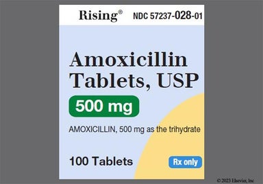 Pink Oblong A And 66 - Amoxicillin 500mg Tablet