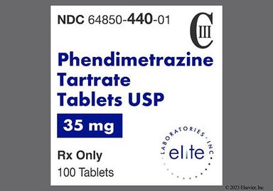 Yellow Round A 327 - Phendimetrazine Tartrate 35mg Tablet