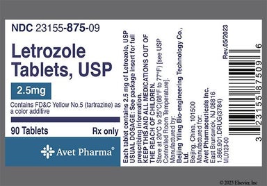 Yellow Round Yl And 121 - Letrozole 2.5mg Tablet