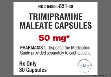 Blue And Orange A-294 A-294 - Trimipramine Maleate 50mg Capsule