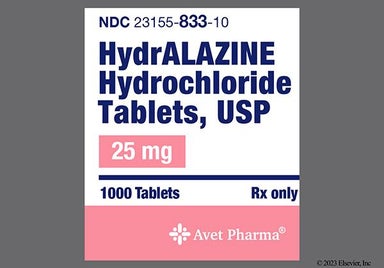 Peach Round Ep 102 - Hydralazine Hydrochloride 25mg Tablet