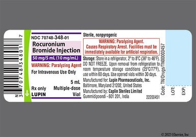 Yellow-orange Not applicable - Rocuronium Bromide 50mg/5mL Solution for Injection