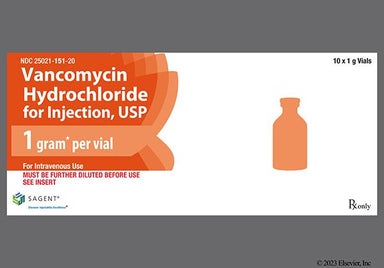 Not applicable - Vancomycin Hydrochloride 1g Powder for Injection