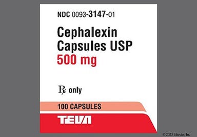 Orange 93 3147 93 3147 And Teva 3147 - Cephalexin 500mg Capsule