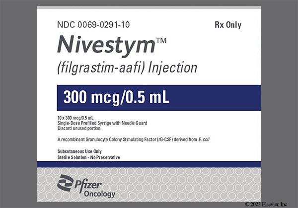 colorless - Nivestym 300mcg/0.5mL Solution for Injection