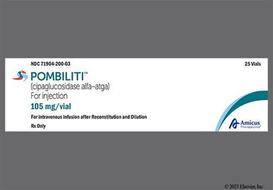 yellow - POMBILITI 105mg Powder for Injection