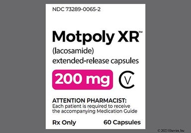 Blue And White A 200 - Motpoly XR 200mg Extended-Release Capsule