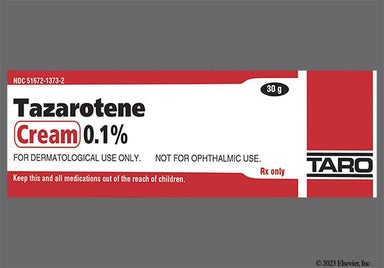 white - Tazarotene 0.1% Topical Cream