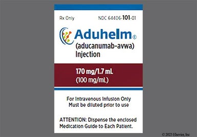 Yellow Not applicable - Aduhelm 170mg/1.7mL Solution for Injection