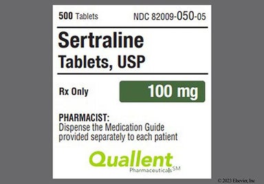 Yellow Oval I G - Sertraline Hydrochloride 100mg Tablet