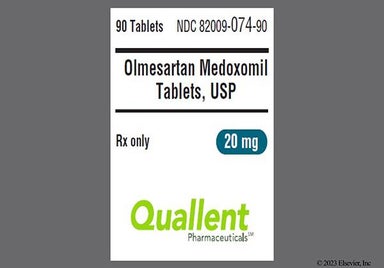 White Round 18 - Olmesartan Medoxomil 20mg Tablet