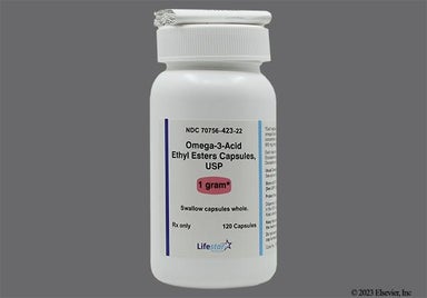 Yellow Ls 423 - Omega-3-Acid Ethyl Esters 1g Softgel