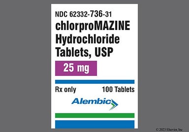 White Round J2 - Chlorpromazine Hydrochloride 25mg Tablet