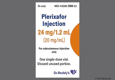 yellow - Plerixafor 24mg/1.2ml Solution for Injection