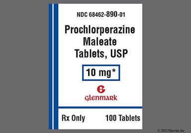 Pink Round Y 133 - Prochlorperazine Maleate 10mg Tablet