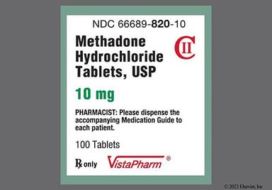 White Round E 131 - Methadone Hydrochloride 10mg Tablet