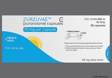 Orange S-217 25Mg - ZURZUVAE 25mg Capsule