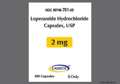 Brown Capsule C781 C781 - Loperamide Hydrochloride 2mg Capsule