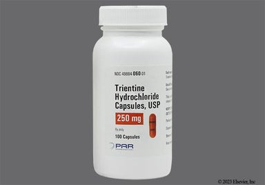 Brown Par 060 - Trientine Hydrochloride 250mg Capsule