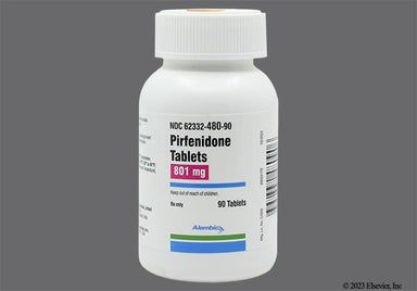 Brown Oval L And 750 - Pirfenidone 801mg Tablet