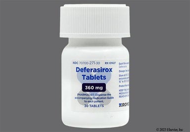 Blue Oval 360 - Deferasirox 360mg Tablet