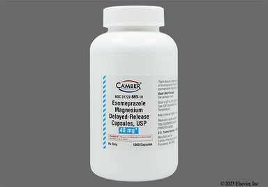 White H E3 - Esomeprazole Magnesium 40mg Delayed-Release Capsule