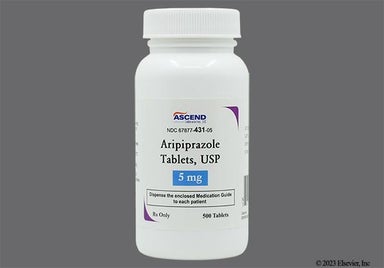Blue Modified rectangle ARI - Aripiprazole 5mg Tablet