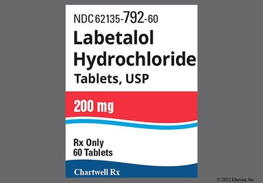 White Round 724 - Labetalol Hydrochloride 200mg Tablet