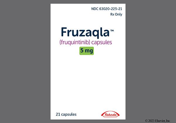 White And Red Hm013 5 Mg - Fruzaqla 5mg Capsule
