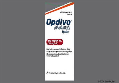yellow - Opdivo 240mg/24mL Solution for Injection