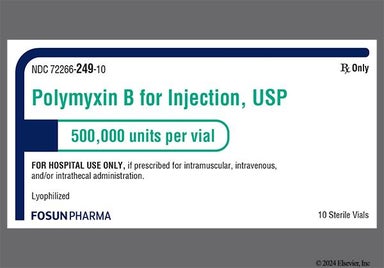 white - Polymyxin B Sulfate 500,000unit Powder for Injection