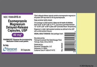 Blue A 108 40Mg - Esomeprazole Magnesium 40mg Delayed-Release Capsule