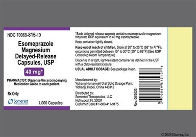 Blue A 108 40Mg - Esomeprazole Magnesium 40mg Delayed-Release Capsule
