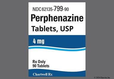 White Round Ac393 - Perphenazine 4mg Tablet