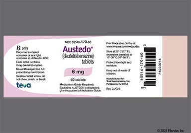Purple Round Sd 6 - Austedo 6mg Tablet