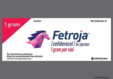 white - Fetroja 1g Powder for Injection